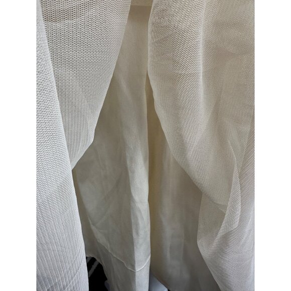 New ASOS Design‎ Formal Cocktail Midi Dress Size 4 Ivory Embroidered Floral - Picture 13 of 15